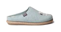 PANTOFOLE SNOOPY DA DONNA IN FELTRO CIELO